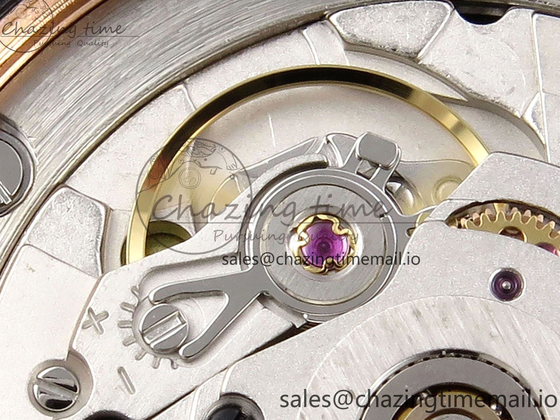 President Markers 228235 Edition Dial on Best Date Blue Bracelet Day VR2836 Diamonds Bezel QF Crystal 40 RG 1:1 0520